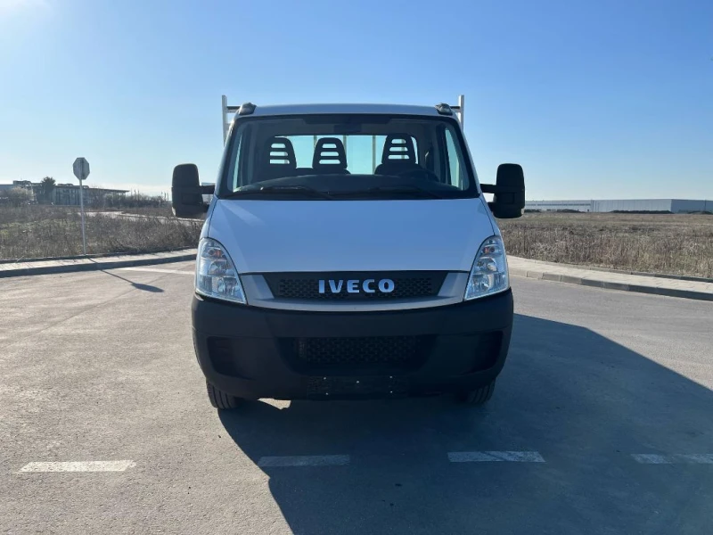 Iveco Daily БОРДОВО 35C13 ЕД.КАБИНА ДВ.ГУМА * КЛИМА* ОТЛИЧНО, снимка 1 - Бусове и автобуси - 49589223