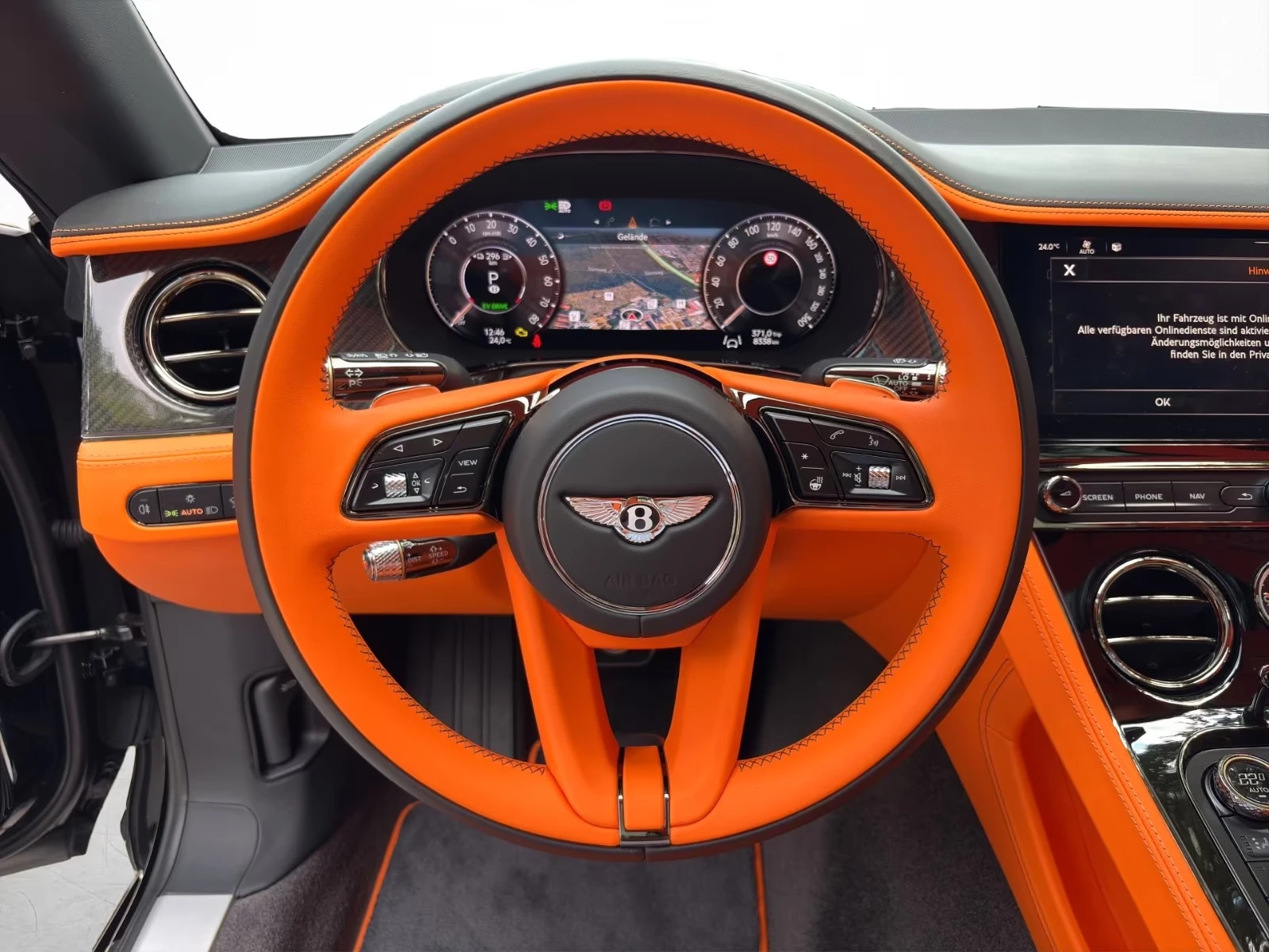 Bentley Continental gt SPEED V8 HYBRID FIRST-EDITION CARBON MANDARIN NAIM, снимка 8 - Автомобили и джипове - 55728614