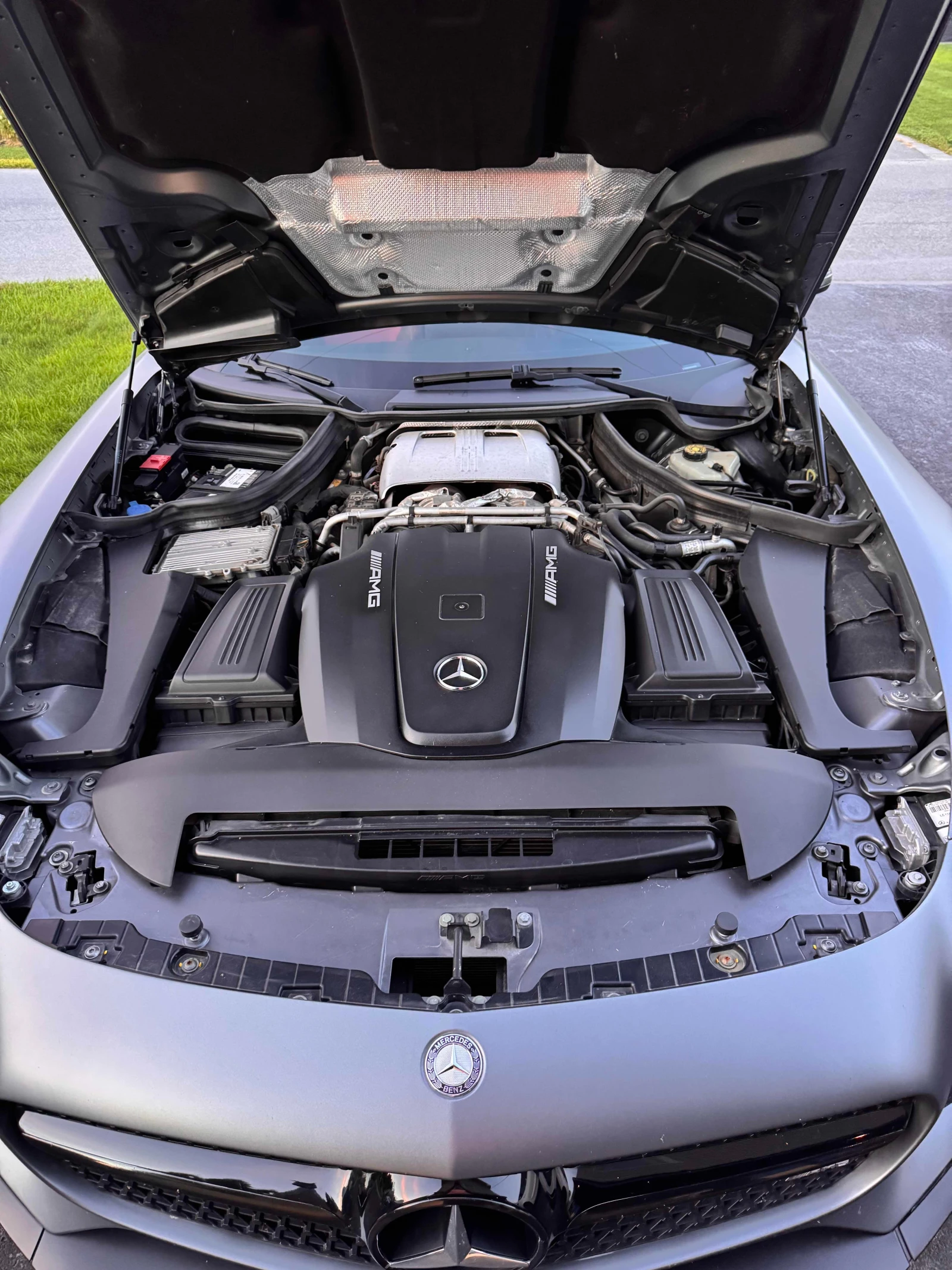 Mercedes-Benz AMG GT * 2dr Cpe * АВТОКРЕДИТ БЕЗ ПЪРВОНАЧАЛНА ВНОСКА* , снимка 16 - Автомобили и джипове - 55851188
