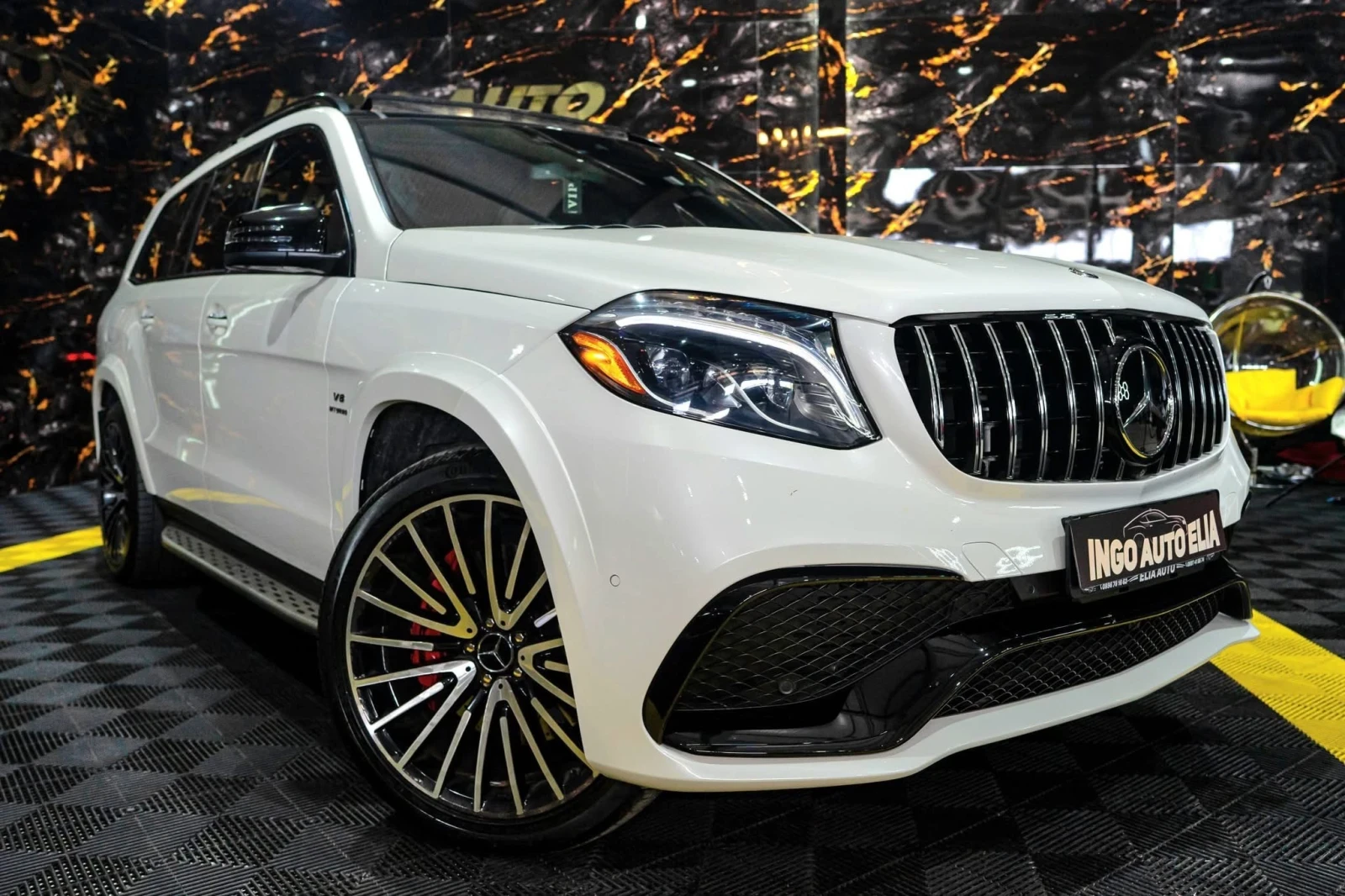 Mercedes-Benz GLS 63 AMG V8 BITURBO CARBON LED NAVI ПАНО H&K ЛИЗИНГ 100%
