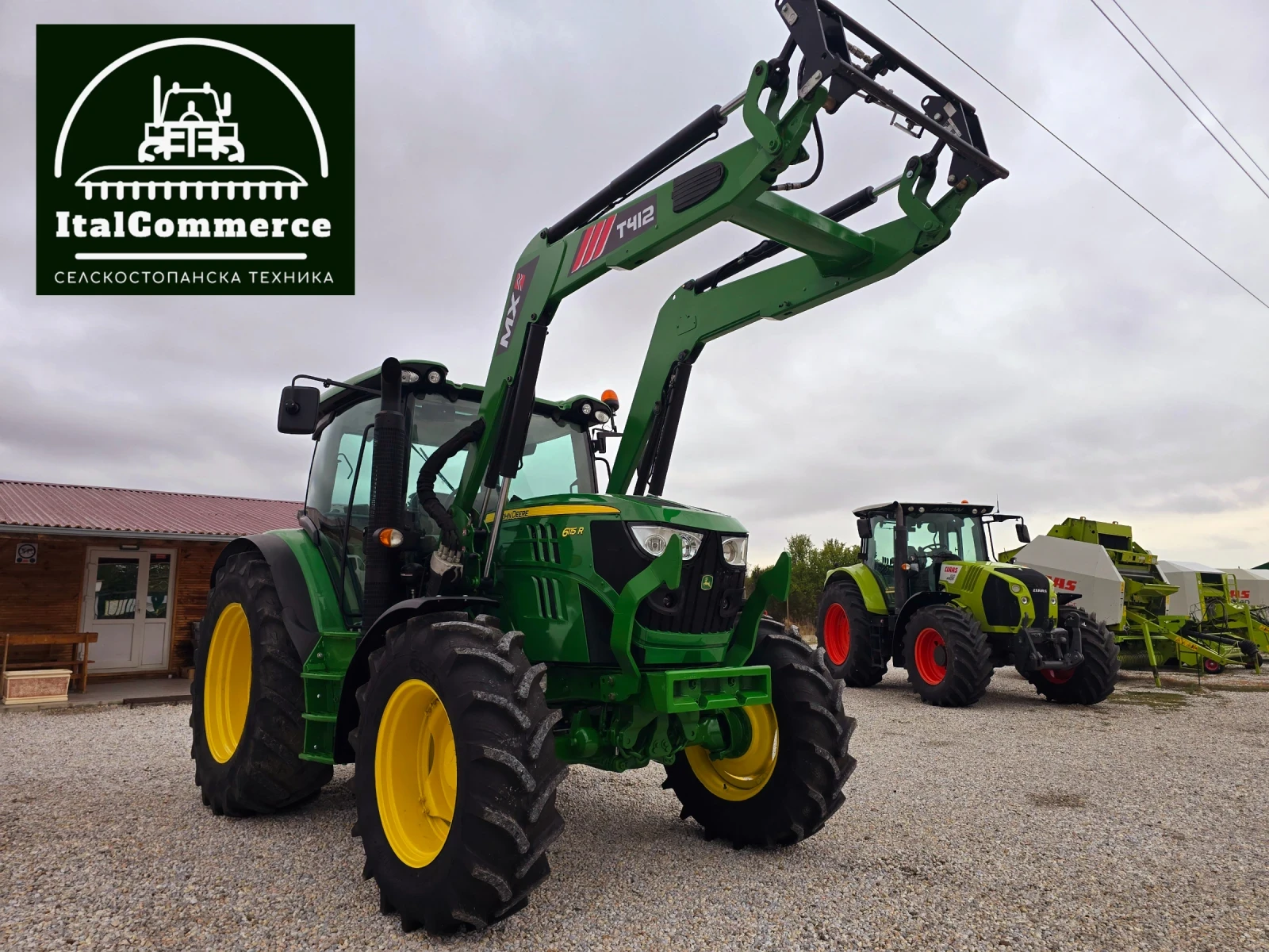 Трактор John Deere 6115R, снимка 1
