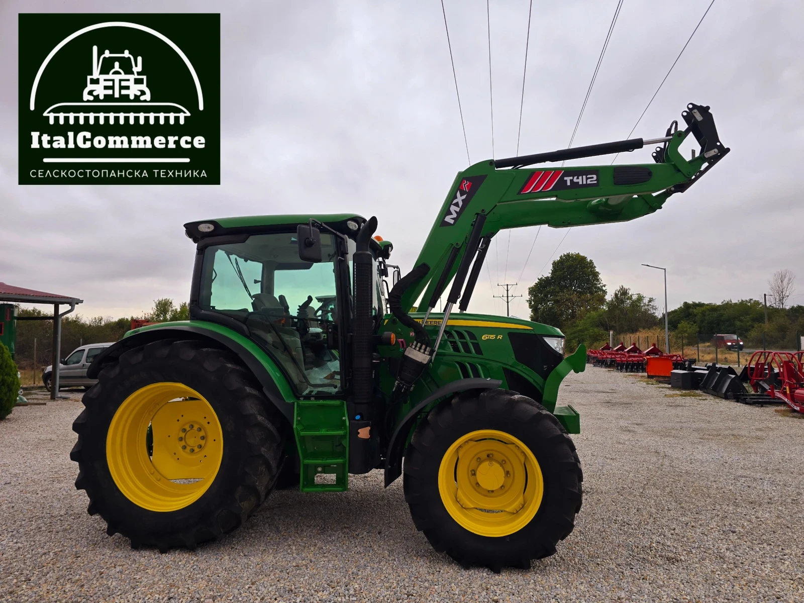 Трактор John Deere 6115R - изображение 7