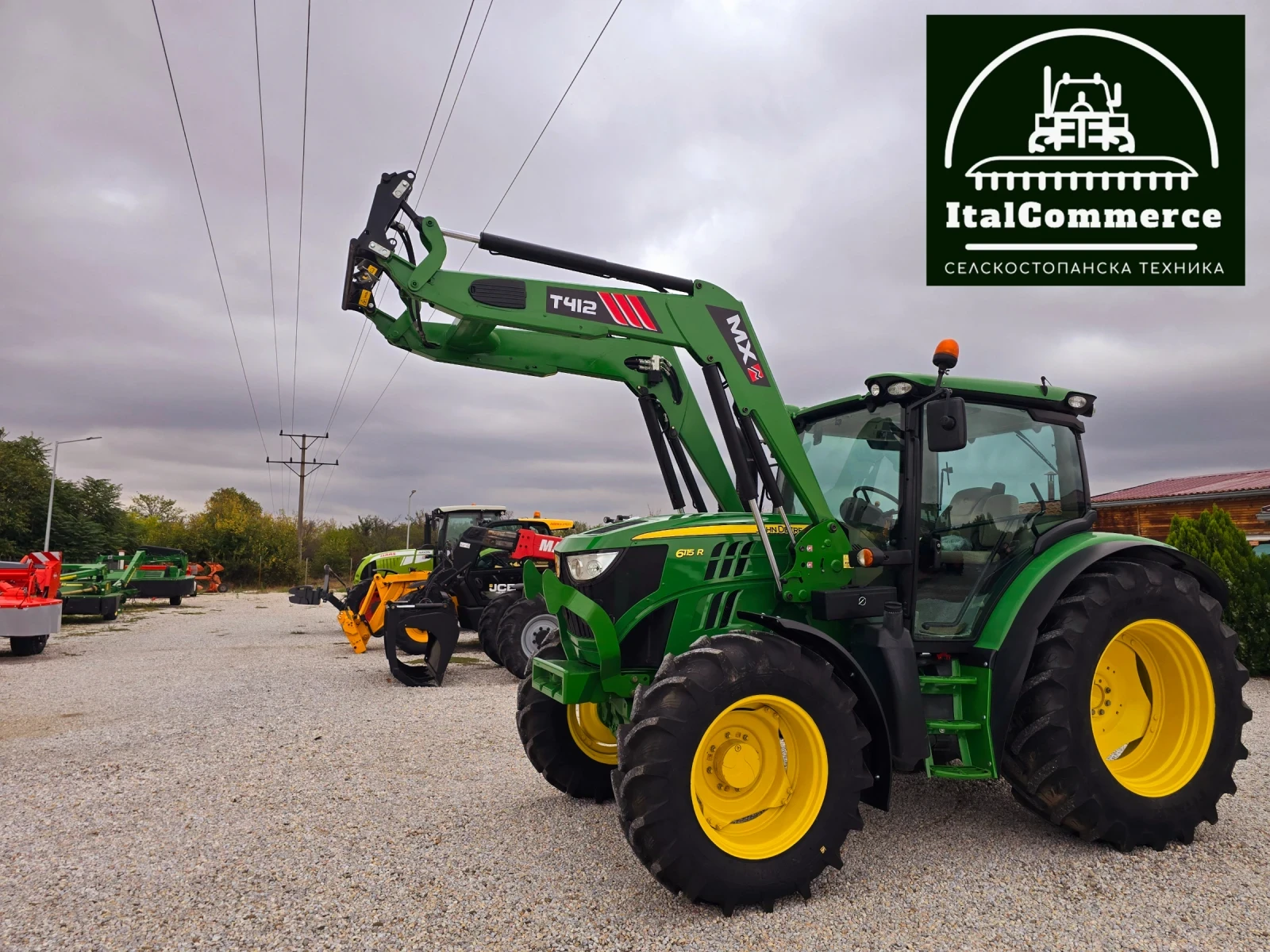 Трактор John Deere 6115R - изображение 4