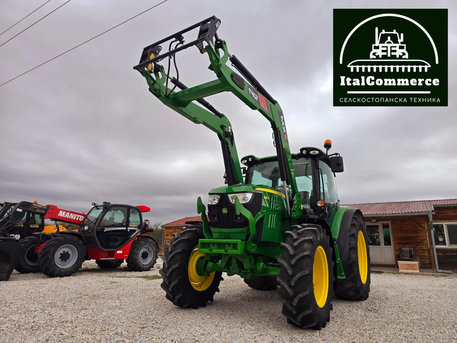 Трактор John Deere 6115R - изображение 2