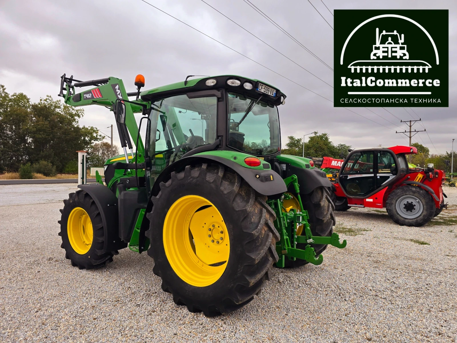 Трактор John Deere 6115R - изображение 9