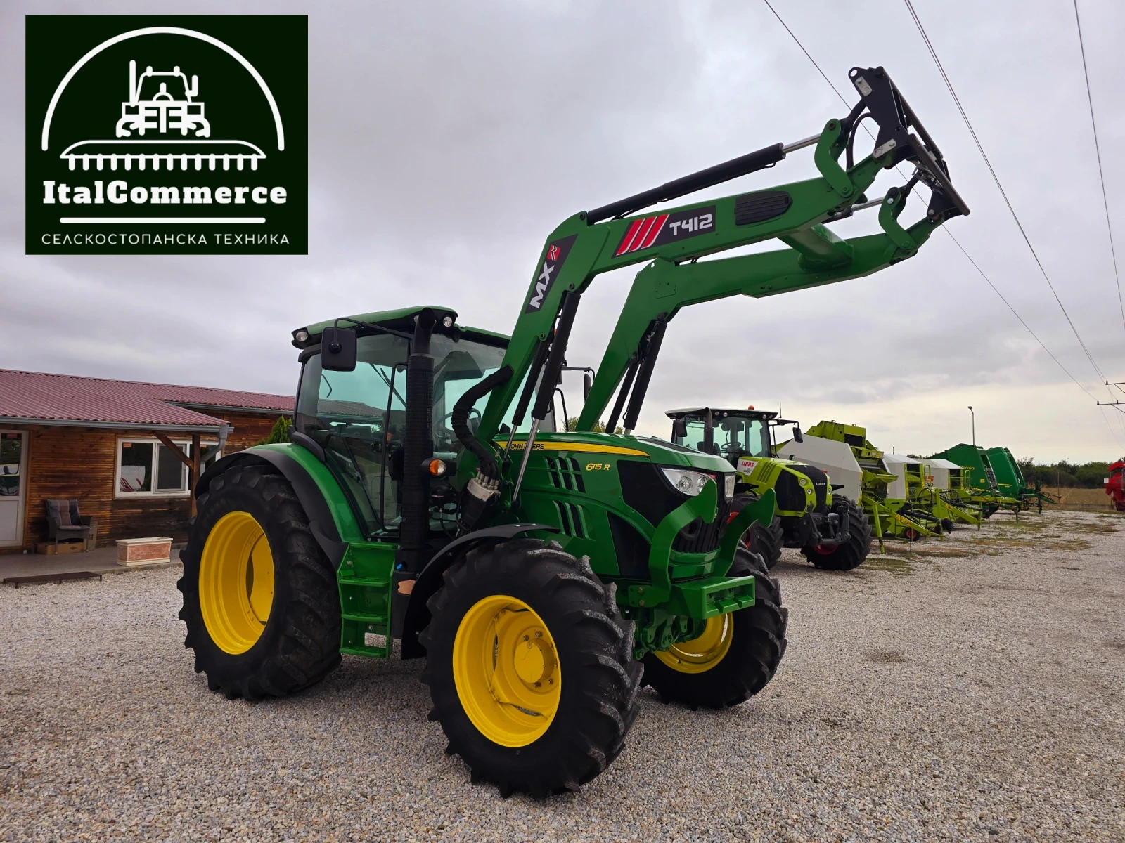 Трактор John Deere 6115R - изображение 3
