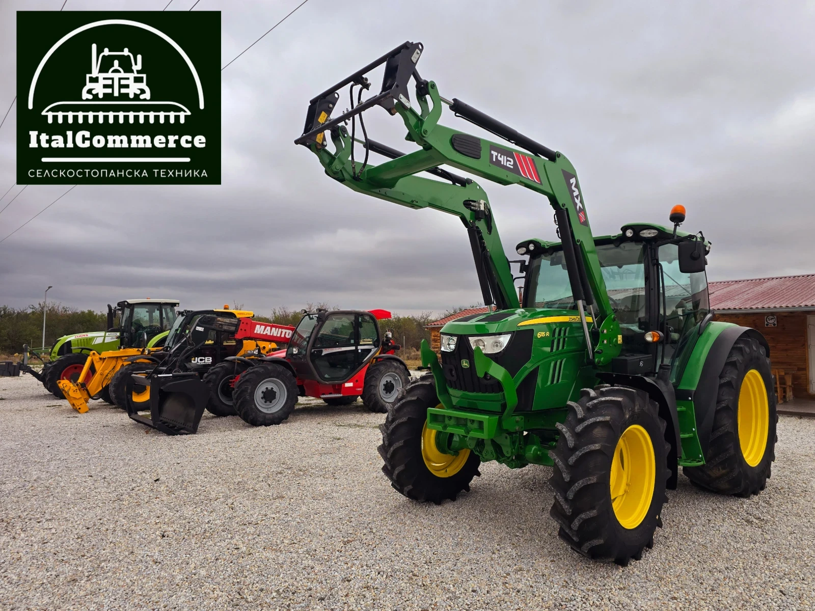 Трактор John Deere 6115R - изображение 5