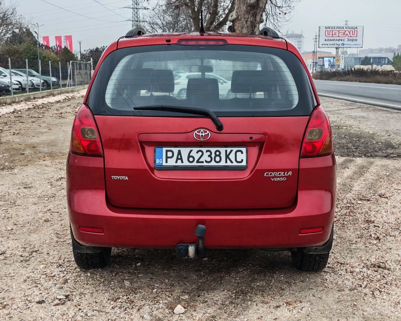 Toyota Corolla verso 2.0 90 К.С. ДИЗЕЛ!D4D!РЕГИСТРАЦИЯ! , снимка 6 - Автомобили и джипове - 52654193