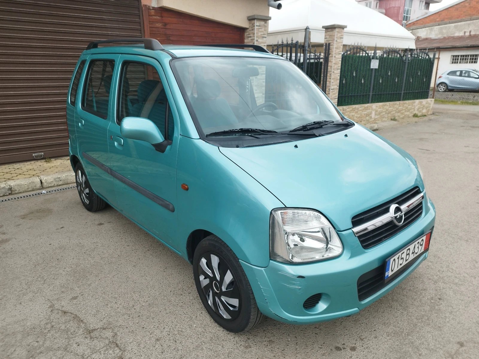 Opel Agila 1.2 I, 95000 км., 4 цилиндъра, климатик , снимка 2 - Автомобили и джипове - 53966283