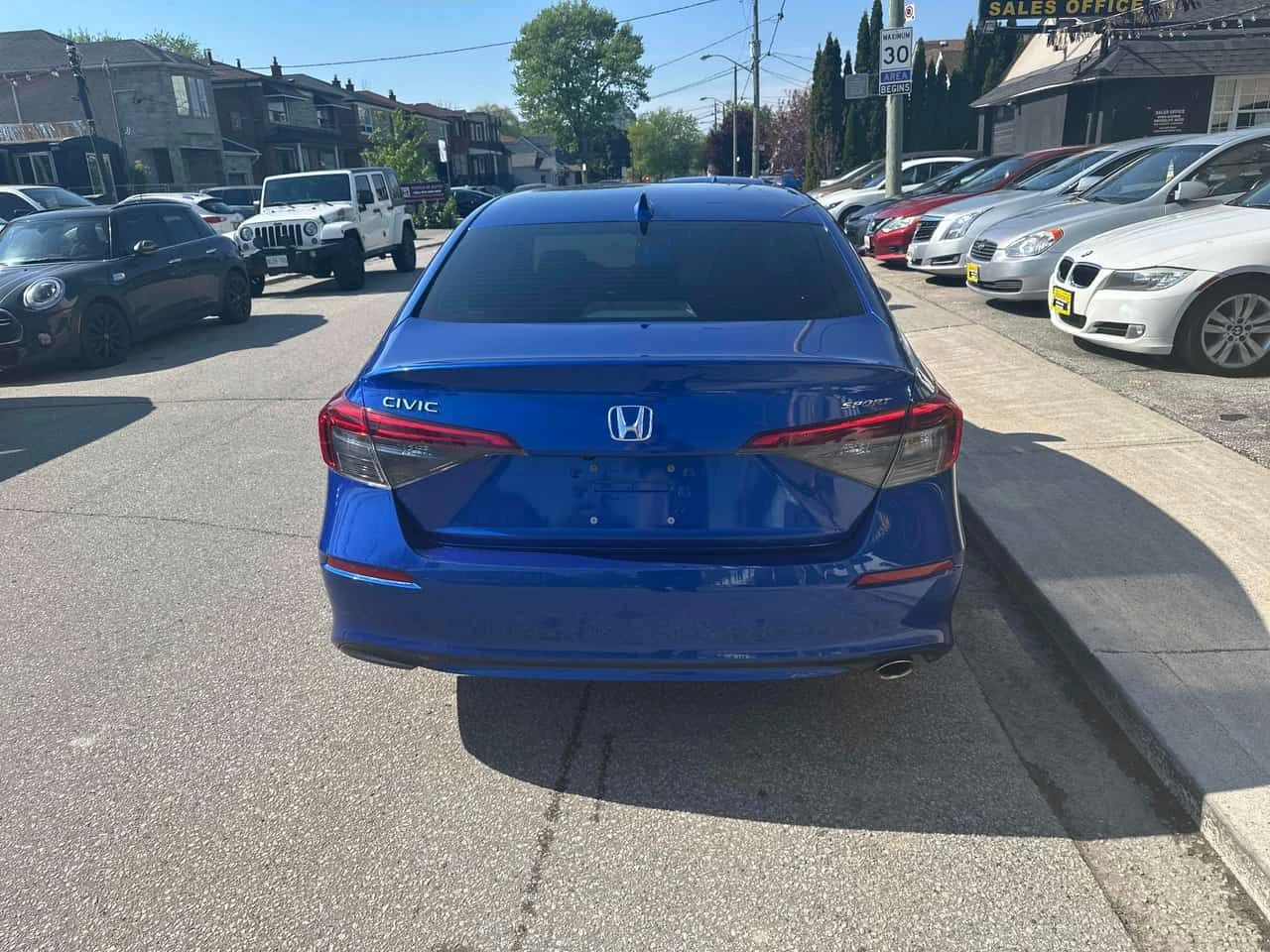 Honda Civic * Sport * CARFAX * БЕЗ ПЪРВОНАЧАЛНА ВНОСКА, снимка 4 - Автомобили и джипове - 54687508