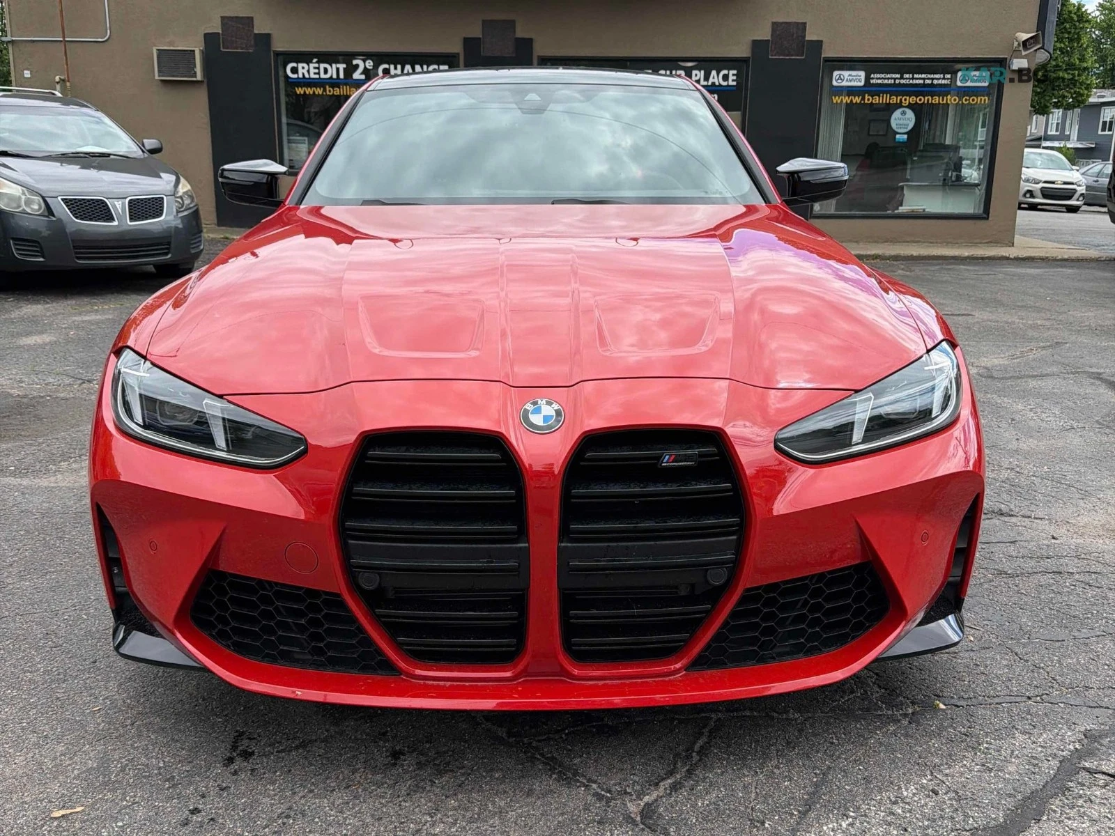 BMW M3 Competition Toronto Red Металик ЦЕНА ДО БЪЛГАРИЯ, снимка 2 - Автомобили и джипове - 54919444