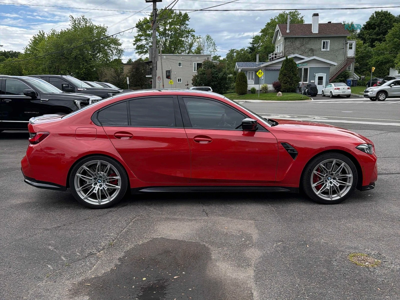 BMW M3 Competition Toronto Red Металик ЦЕНА ДО БЪЛГАРИЯ, снимка 6 - Автомобили и джипове - 54919444