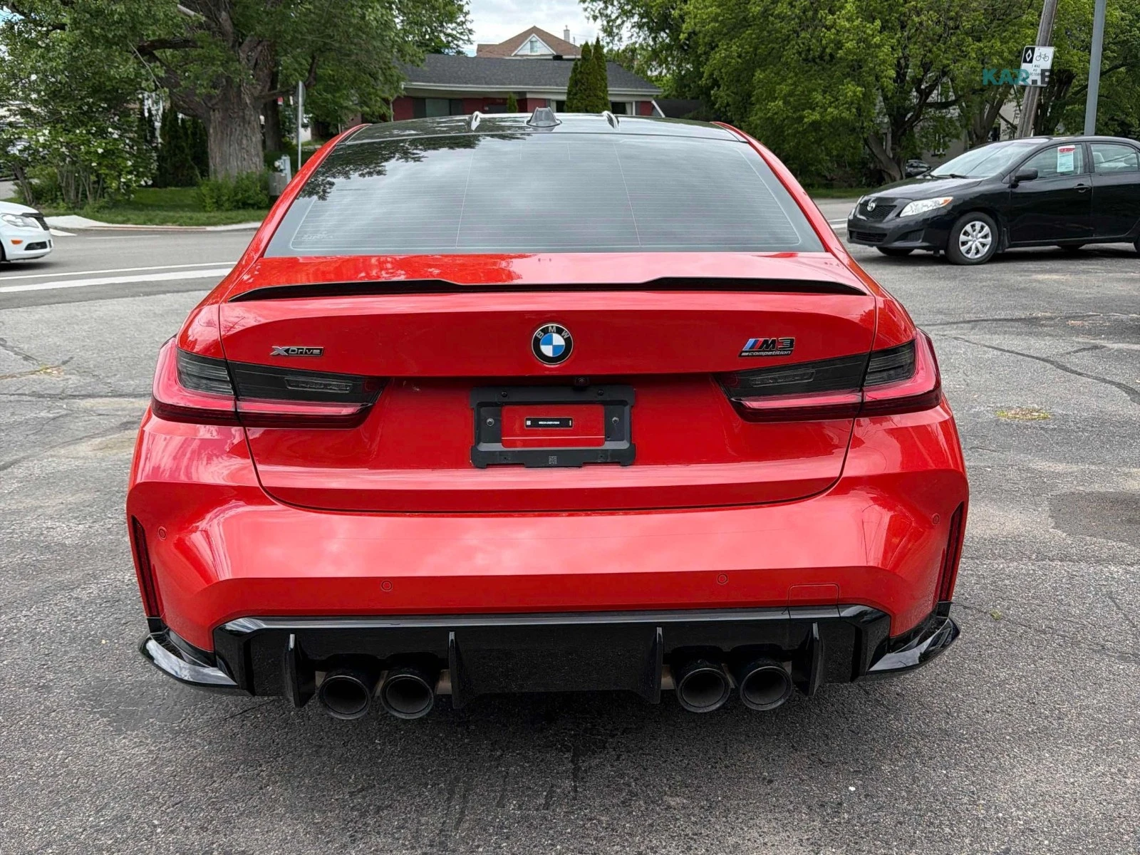 BMW M3 Competition Toronto Red Металик ЦЕНА ДО БЪЛГАРИЯ, снимка 5 - Автомобили и джипове - 54919444