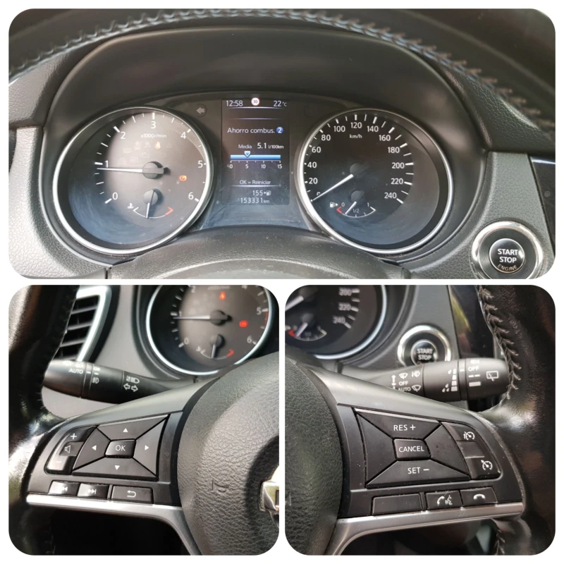 Nissan Qashqai New Face 360  / Key less, снимка 15 - Автомобили и джипове - 52112545