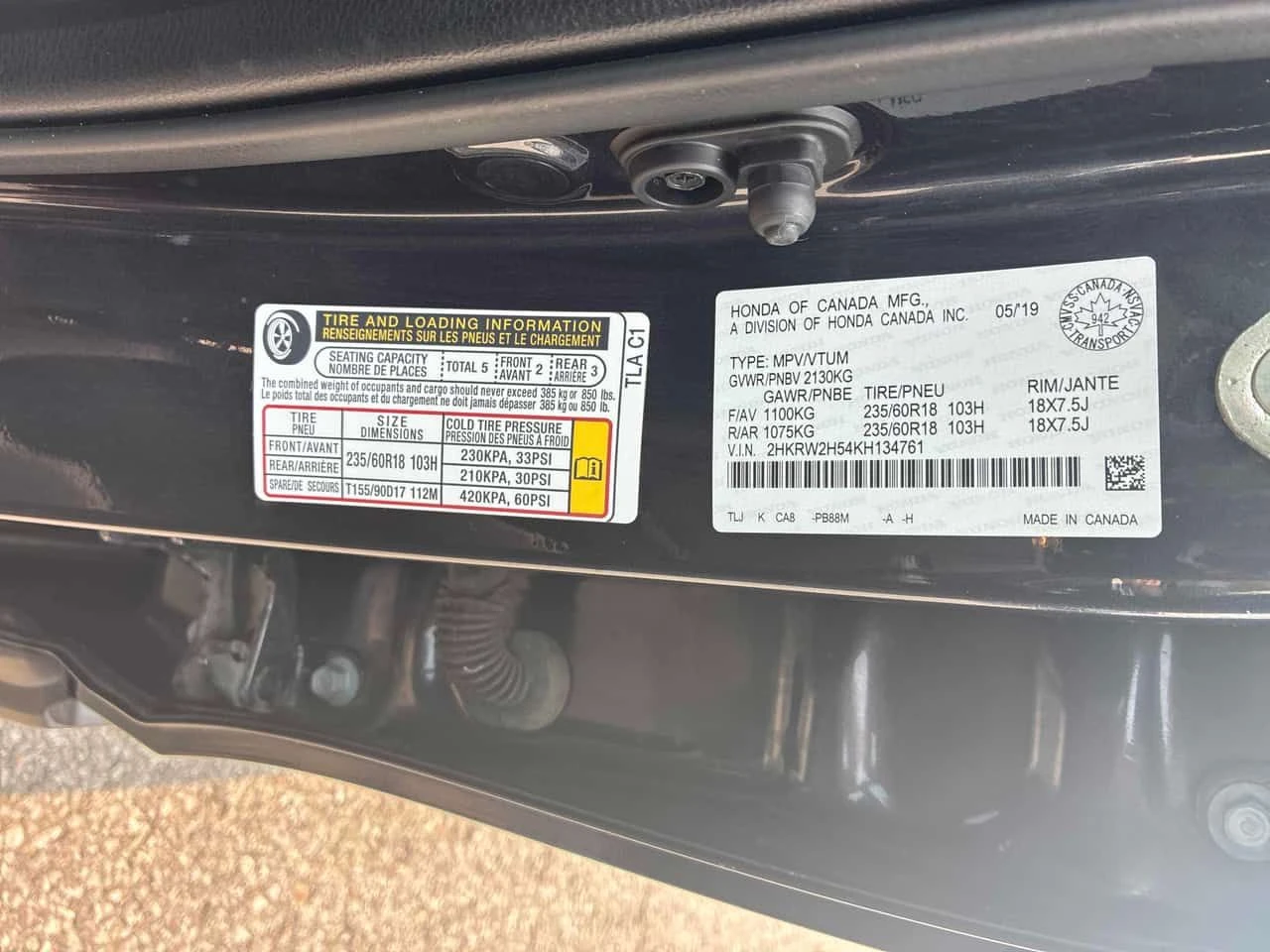 Honda Cr-v EX/CARFAX/ДИСТРОНИК/КЛИП/ФИНАНСИРАНЕ, снимка 10 - Автомобили и джипове - 55438001