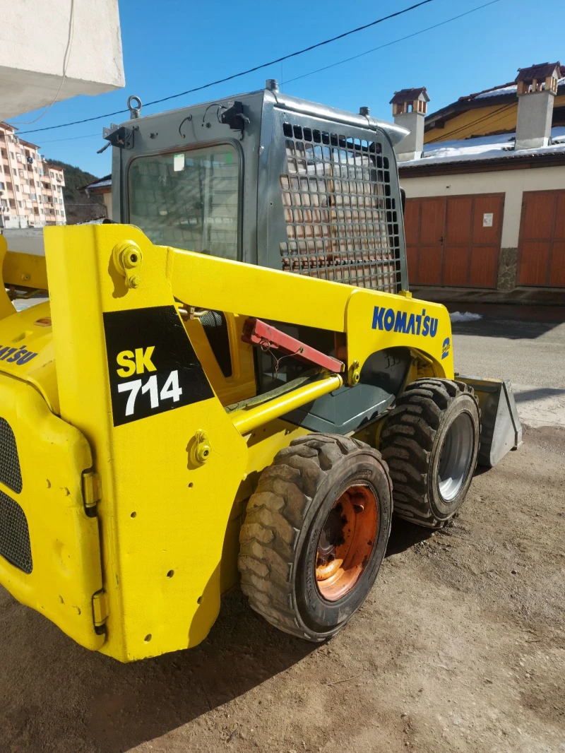 Мини челни товарачи Komatsu SK714, снимка 7 - Индустриална техника - 48858080