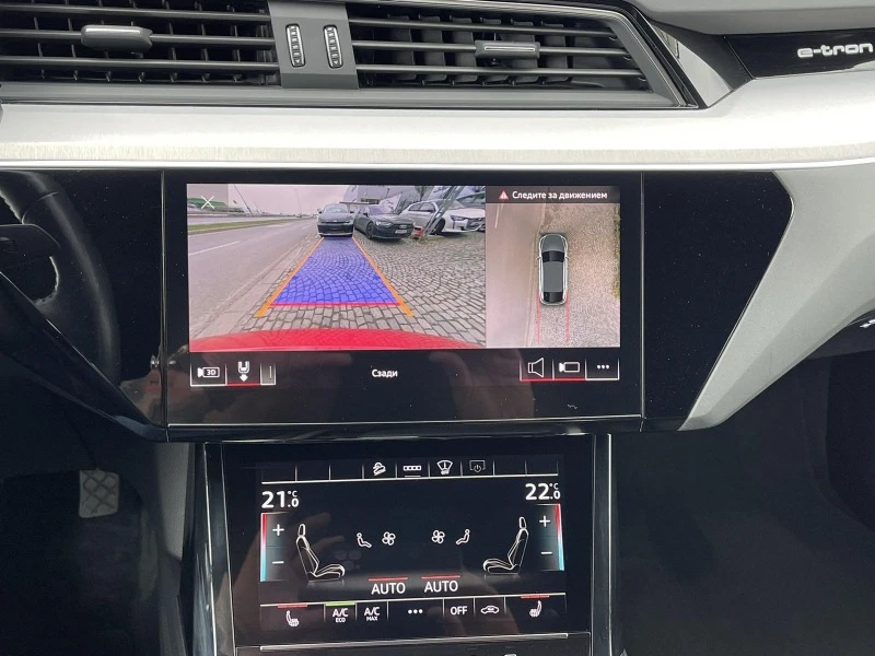 Audi E-Tron 55/Sline/QUATTRO/MATRIX/360/TV/NAVI/B&O/ГАРАНЦИЯ!, снимка 14 - Автомобили и джипове - 40741872