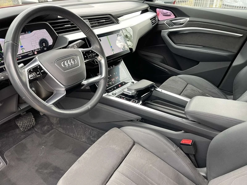 Audi E-Tron 55/Sline/QUATTRO/MATRIX/360/TV/NAVI/B&O/ГАРАНЦИЯ!, снимка 9 - Автомобили и джипове - 40741872