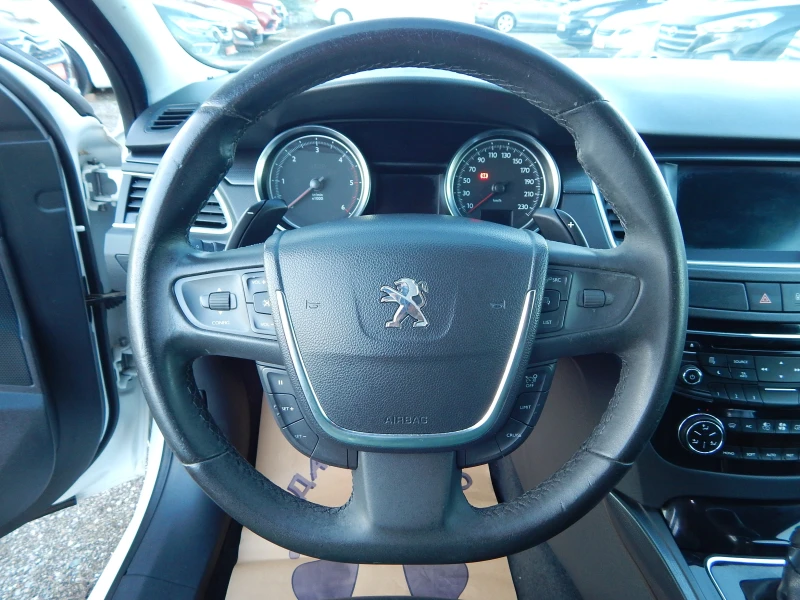 Peugeot 508 2.0HDI* 163k.* АВТОМАТИК* , снимка 13 - Автомобили и джипове - 52929723