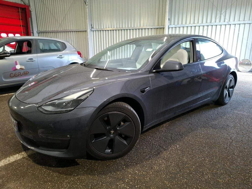 Tesla Model 3 Long Range FSD3 SoH 90.5 Гаранция Бял Салон Шанхай | Auto.bg — изображение 1