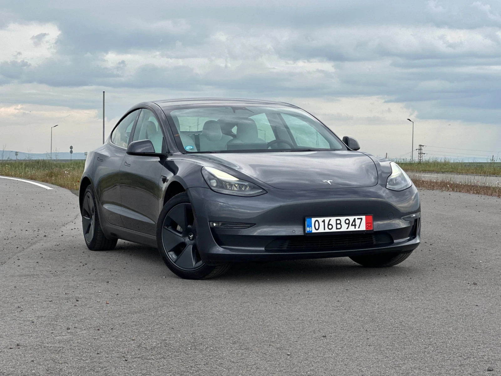 Tesla Model 3 Long Range FSD3 SoH 90.5 MATRIX Шанхай НАЛИЧНА