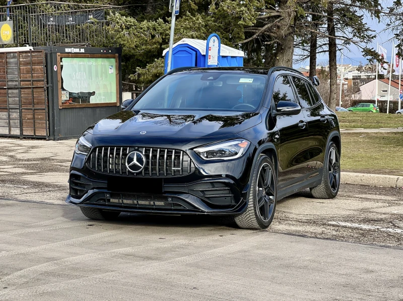 Mercedes-Benz GLA 45 AMG 4M+ Aerodynamic Pack Burmester, снимка 1 - Автомобили и джипове - 47530188