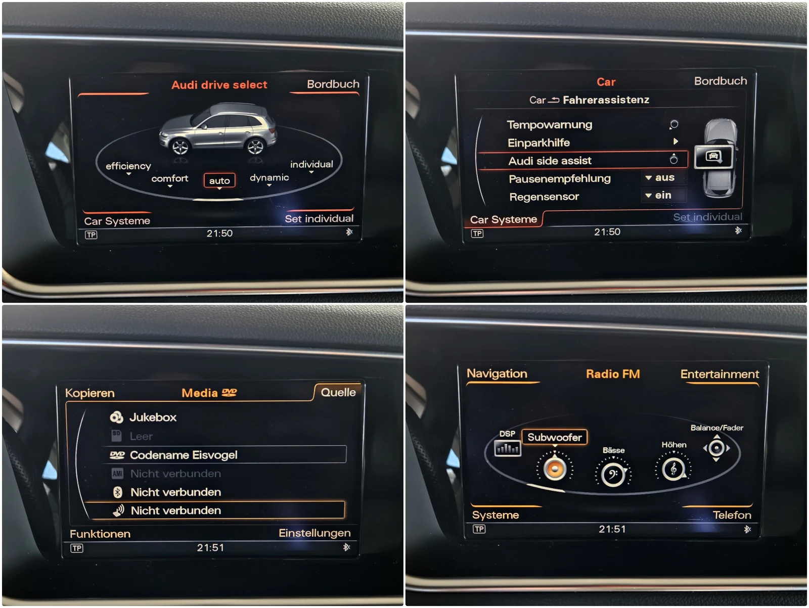 Audi Q5 3.0TDI/S-LINE/FACE/GERMANY/ПОДГРЕВ/MEMORY/LIZING, снимка 14 - Автомобили и джипове - 56293466