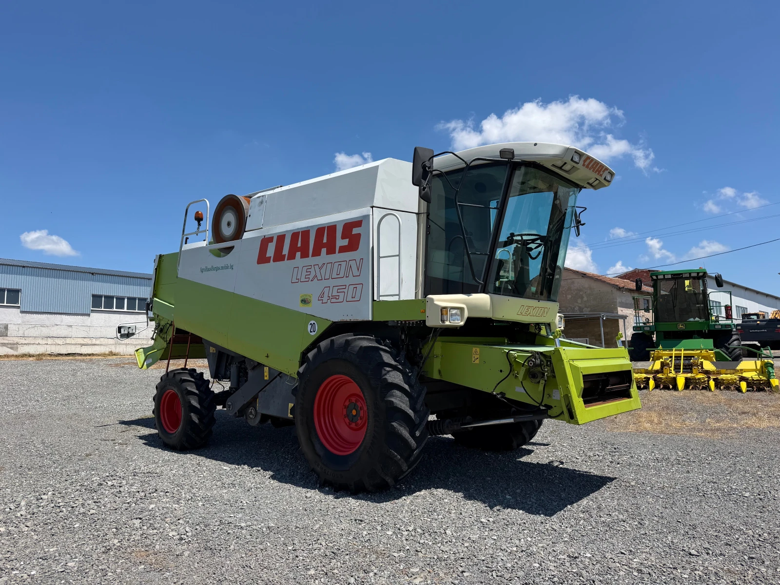 Комбайн Claas LEXION 450 + CLAAS C660 ЛИЗИНГ