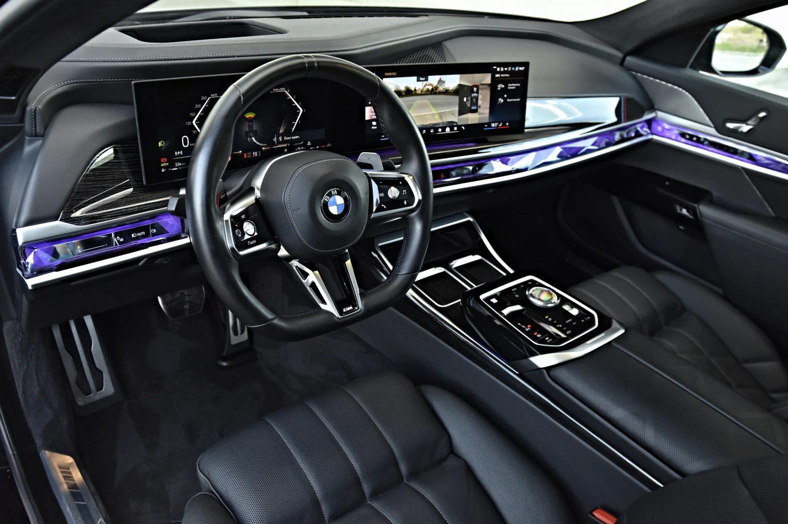 BMW 740 D M-SPORT M760I-OPTIC Xdrive B&W EXCLUSIVE SHADOW, снимка 9 - Автомобили и джипове - 54430281