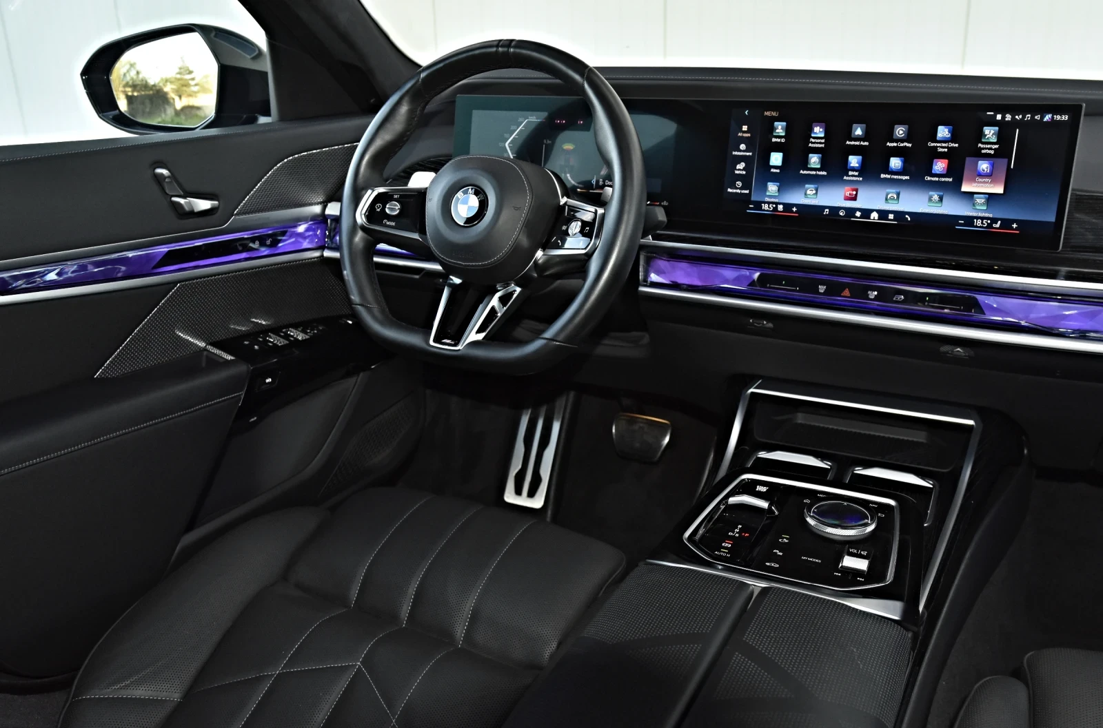 BMW 740 D M-SPORT M760I-OPTIC Xdrive B&W EXCLUSIVE SHADOW, снимка 10 - Автомобили и джипове - 54430281