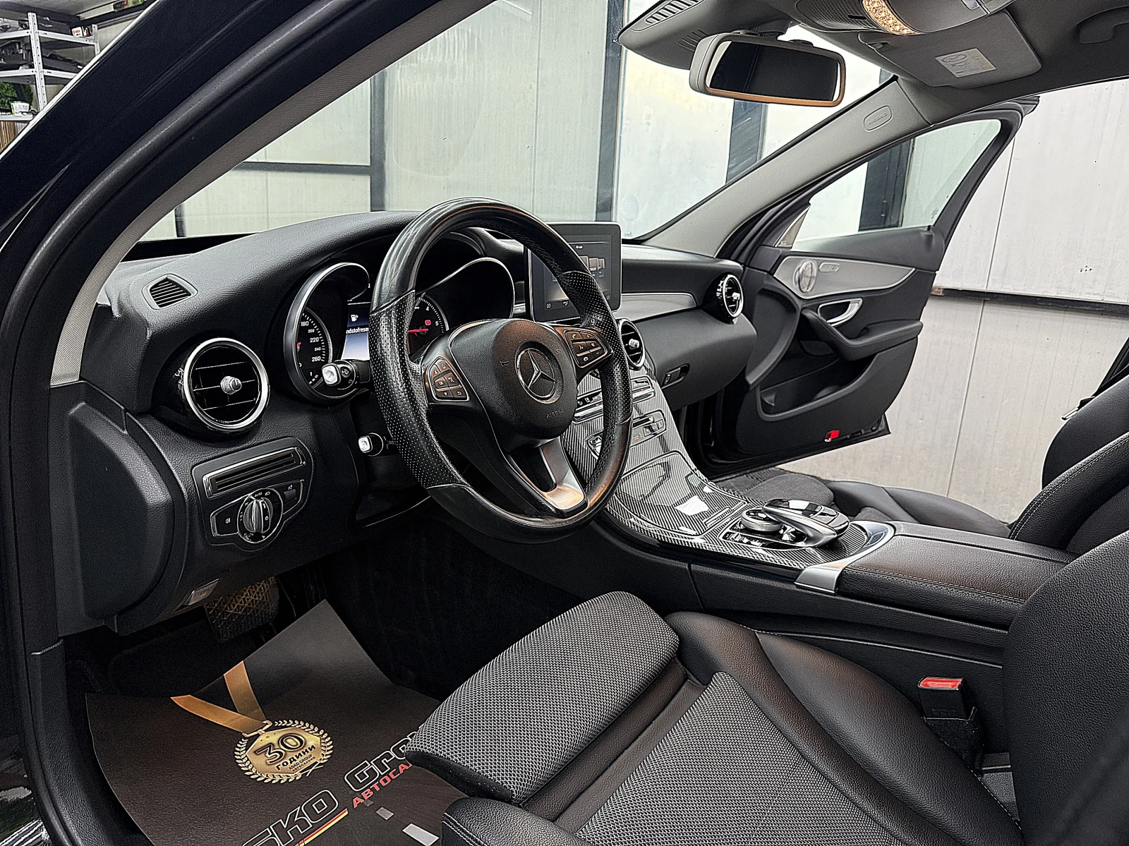 Mercedes-Benz C 220 Burmaster/Navi/Ambient/СОБСТВЕН ЛИЗИНГ, снимка 12 - Автомобили и джипове - 54836575