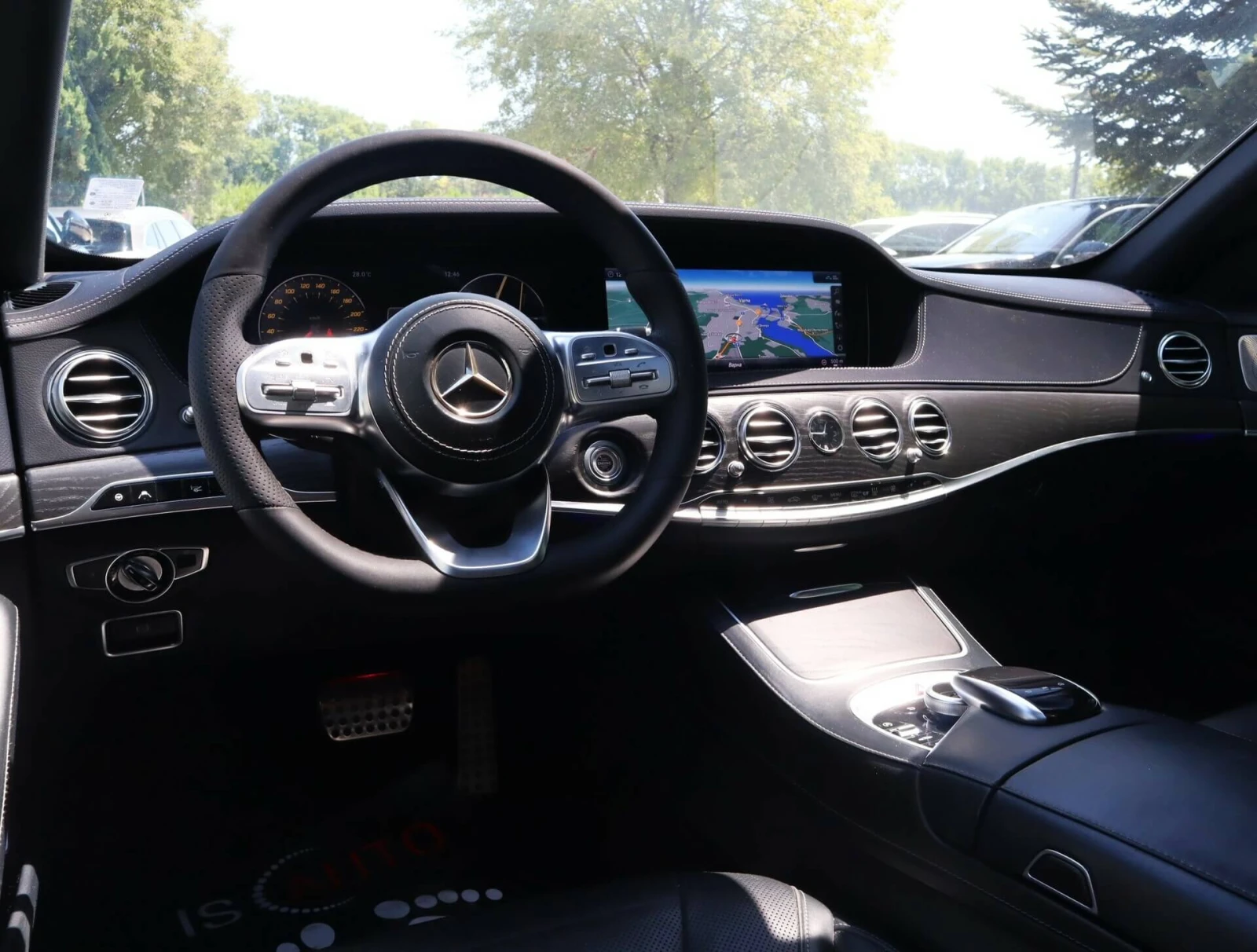 Mercedes-Benz S 400 AMG Line/4Matic/Burmester/HuD/Камера 360/Side Assi, снимка 7 - Автомобили и джипове - 55668828