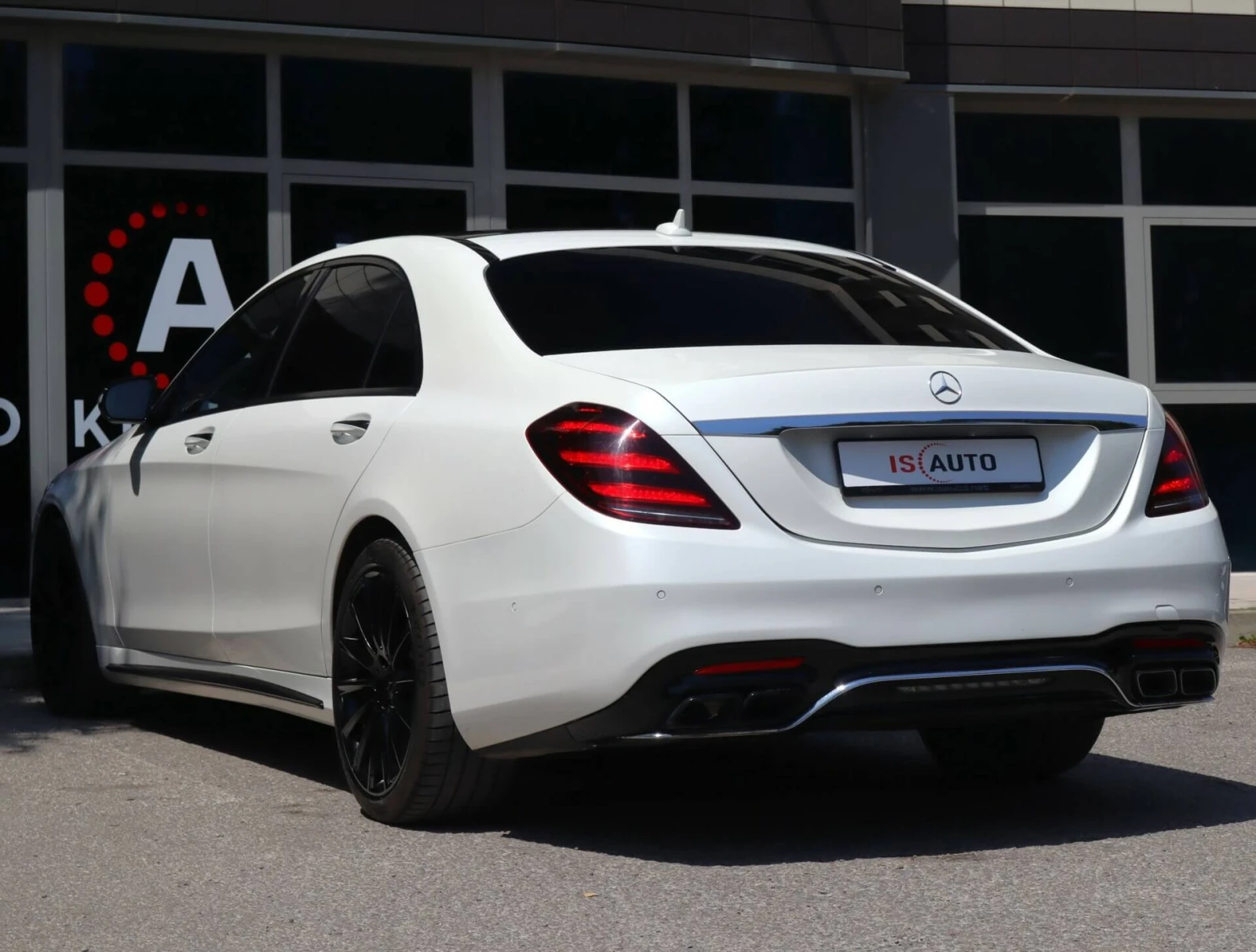 Mercedes-Benz S 400 AMG Line/4Matic/Burmester/HuD/Камера 360/Side Assi, снимка 4 - Автомобили и джипове - 55668828