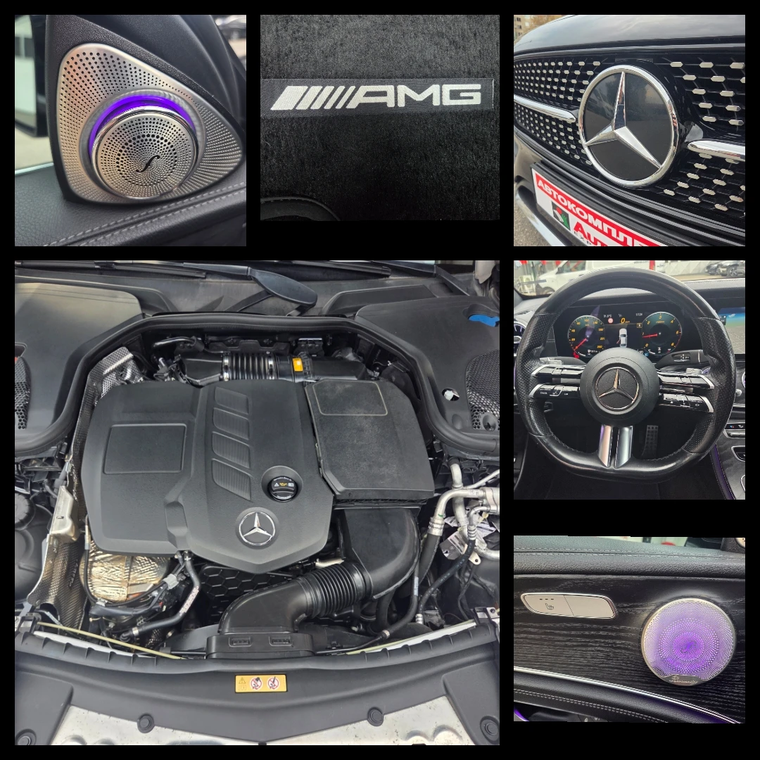 Mercedes-Benz E 220 d///AMG Line/BURMESTER/DIGITAL/DISTRONIC/NAVI/KAM, снимка 17 - Автомобили и джипове - 55790922