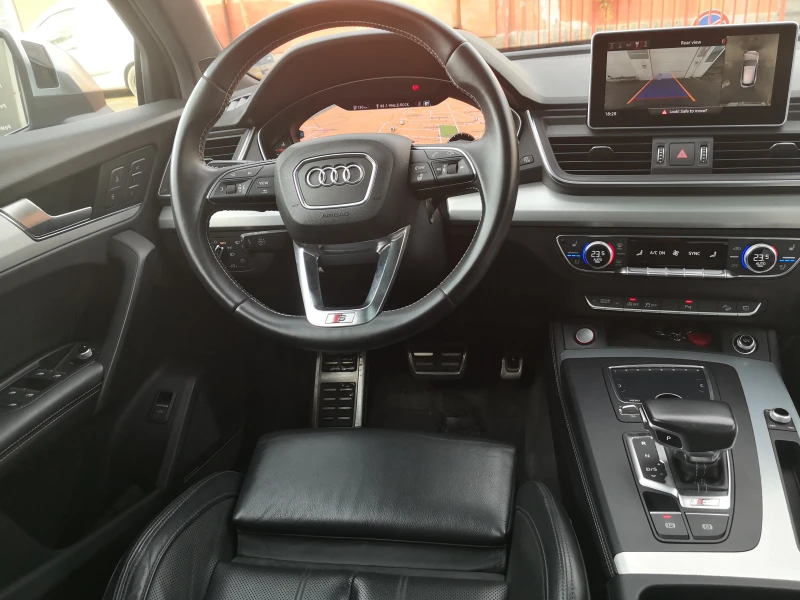 Audi Q5 SQ5 PANORAMA B&O CARPLAY HEAD-UP ОБДУХВАНЕ КАМЕРА , снимка 13 - Автомобили и джипове - 47381387