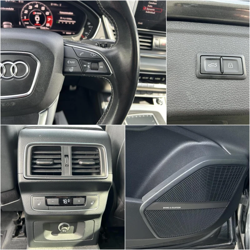 Audi Q5 SQ5 PANORAMA B&O CARPLAY HEAD-UP ОБДУХВАНЕ КАМЕРА , снимка 15 - Автомобили и джипове - 47305551