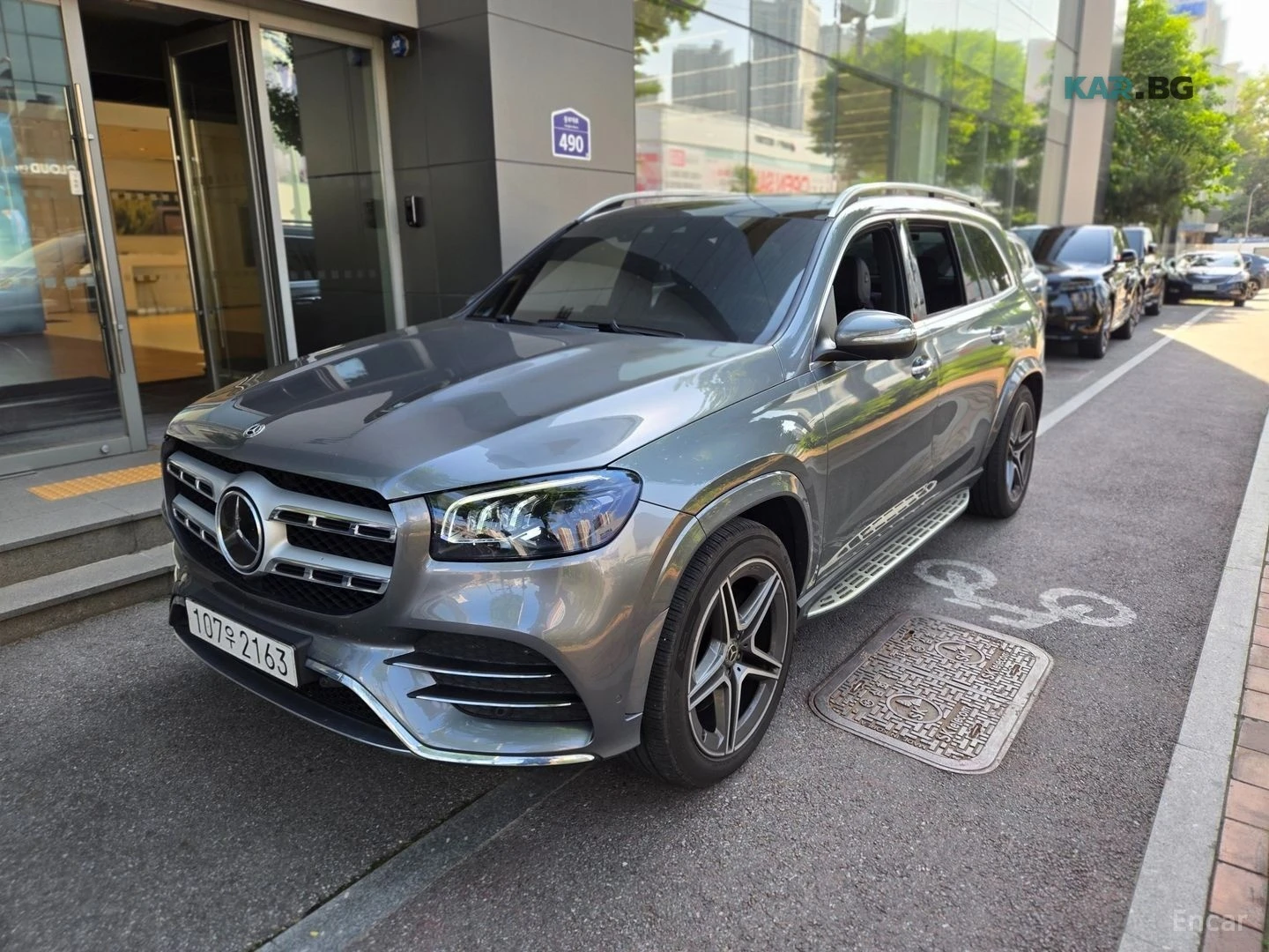 Mercedes-Benz GLS 400 4MATIC/AMG/DISTRONIC/HUD/360, снимка 2 - Автомобили и джипове - 54827872