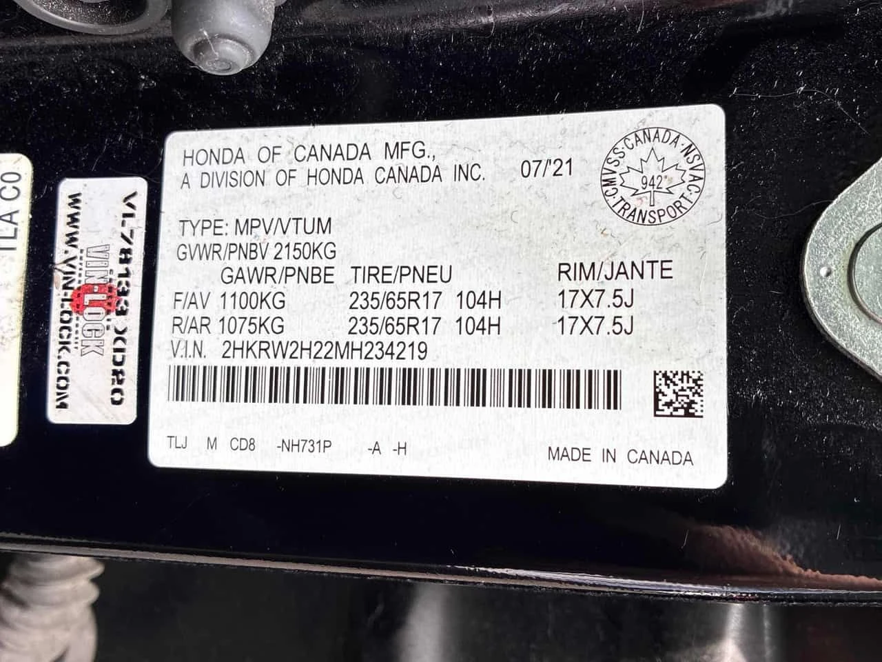 Honda Cr-v * LX * CARFAX * ЦЕНА ДО БГ, снимка 10 - Автомобили и джипове - 55203521