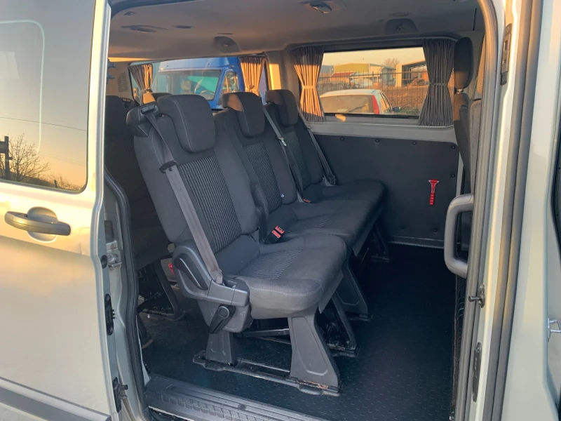 Ford Transit Custom Пътнически 9местен Клима, снимка 9 - Бусове и автобуси - 48744243