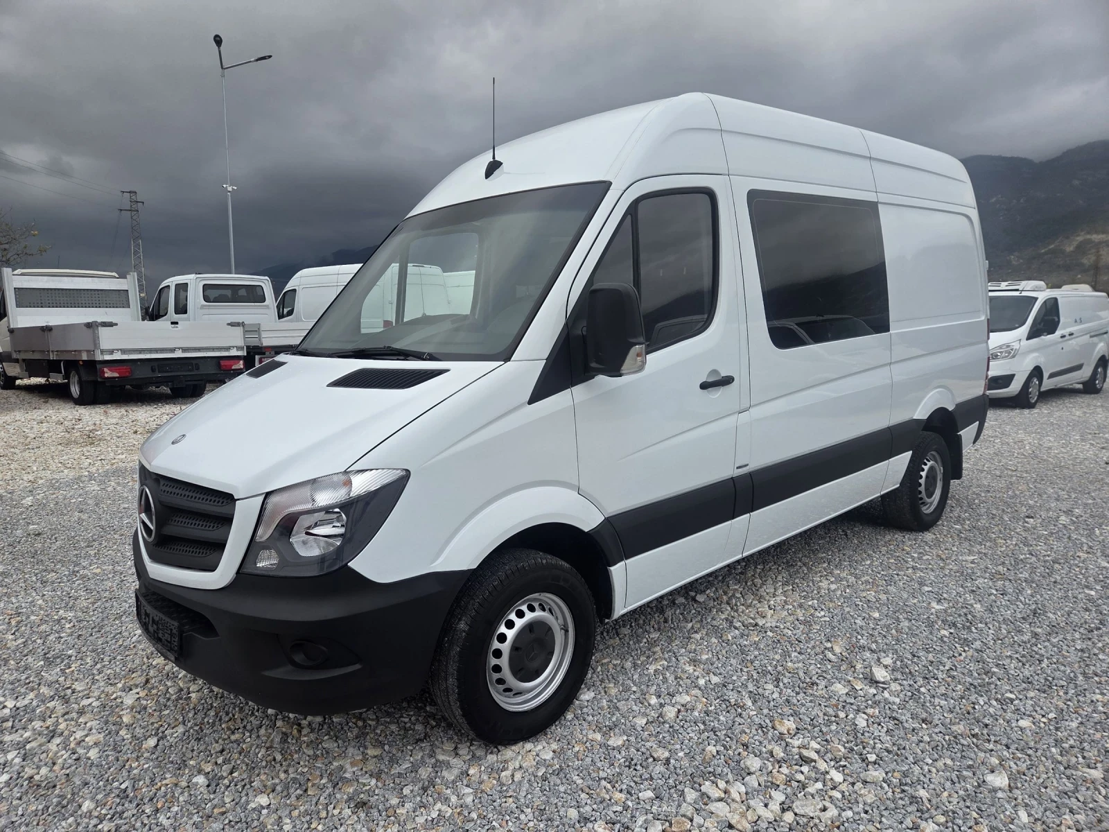 Mercedes-Benz Sprinter 316 CDI, 6 МЕСТЕН, ТОВАРОПЪТНИК, КЛИМА, снимка 1