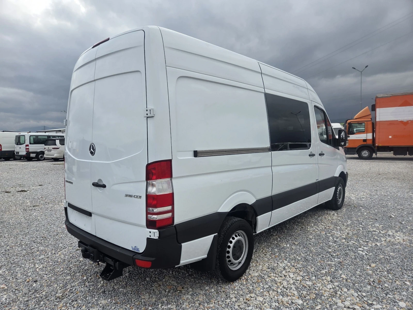 Mercedes-Benz Sprinter 316 CDI, 6 МЕСТЕН, ТОВАРОПЪТНИК, КЛИМА - изображение 5