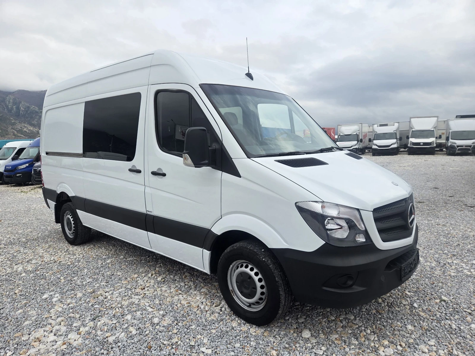 Mercedes-Benz Sprinter 316 CDI, 6 МЕСТЕН, ТОВАРОПЪТНИК, КЛИМА - изображение 7