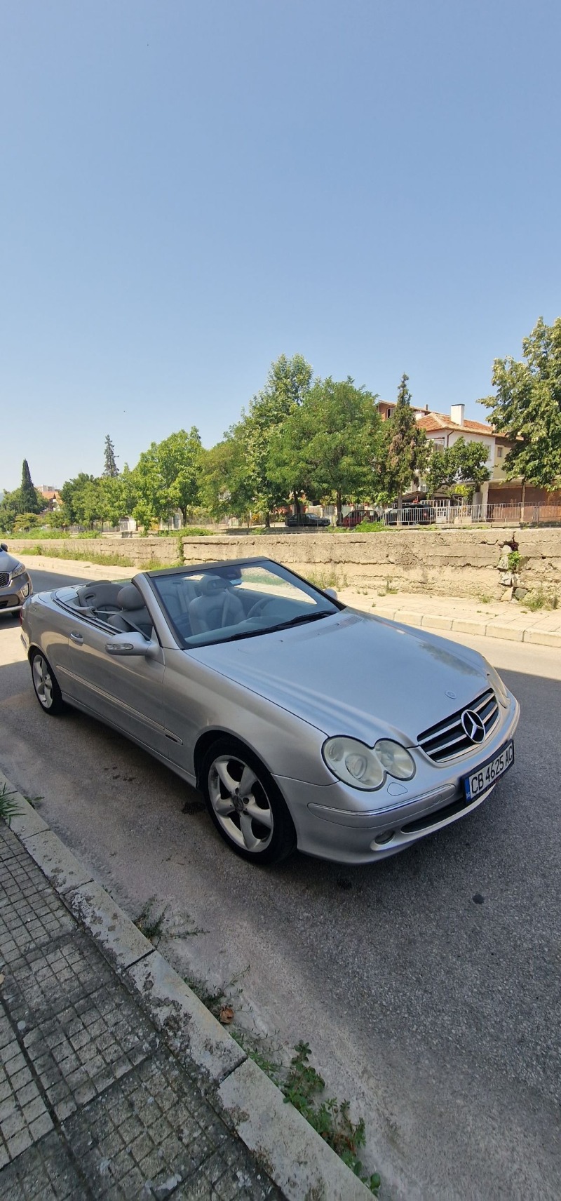 Mercedes-Benz CLK ГАЗ - Бензин, снимка 1 - Автомобили и джипове - 46351152