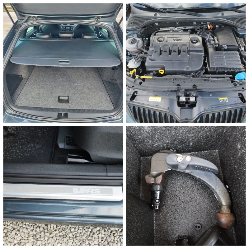 Skoda Octavia 2.0 Tdi VRS, снимка 17 - Автомобили и джипове - 52019279