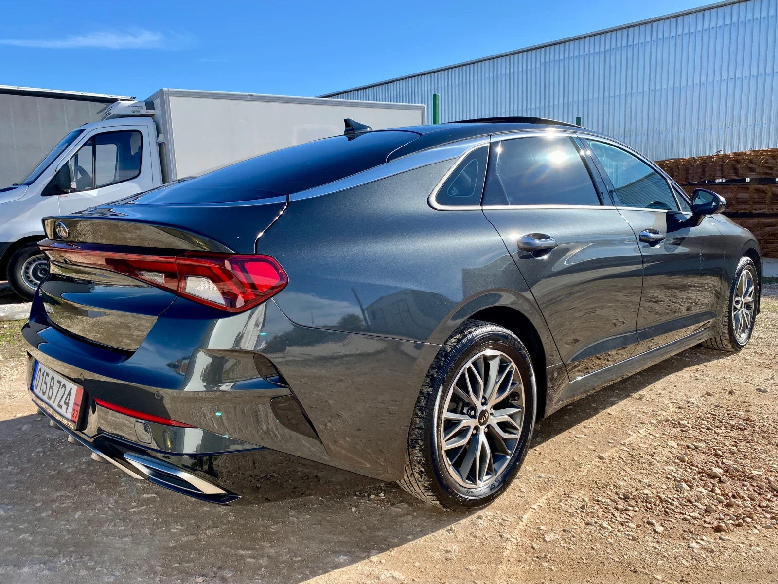 Kia K5 ПРОМО, ГАЗ, ПАНОРАМА, ДЖОЙСТИК, Обдухване, Distron - изображение 4