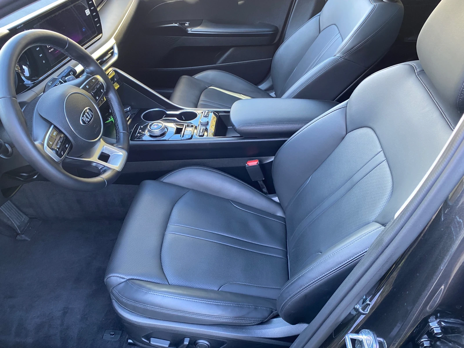 Kia K5 ПРОМО, ГАЗ, ПАНОРАМА, ДЖОЙСТИК, Обдухване, Distron - изображение 6