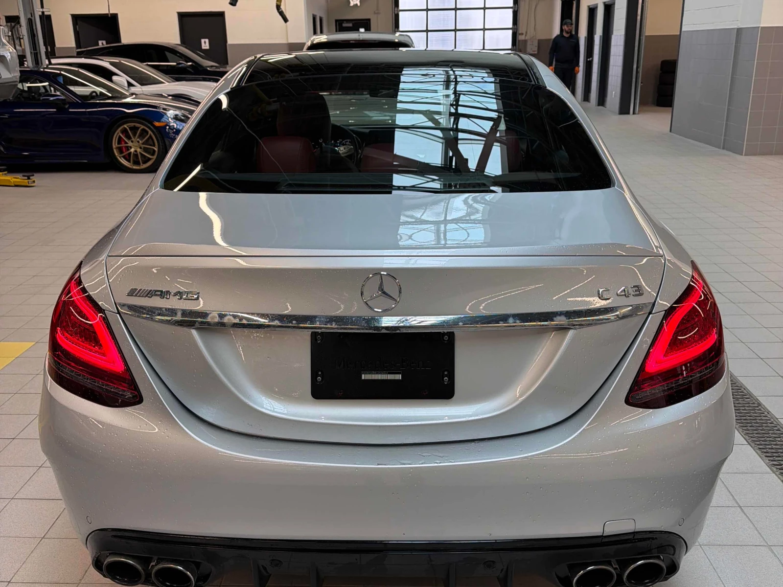 Mercedes-Benz C 43 AMG FACE * HEAD UP * BURMESTER * , снимка 5 - Автомобили и джипове - 54140829
