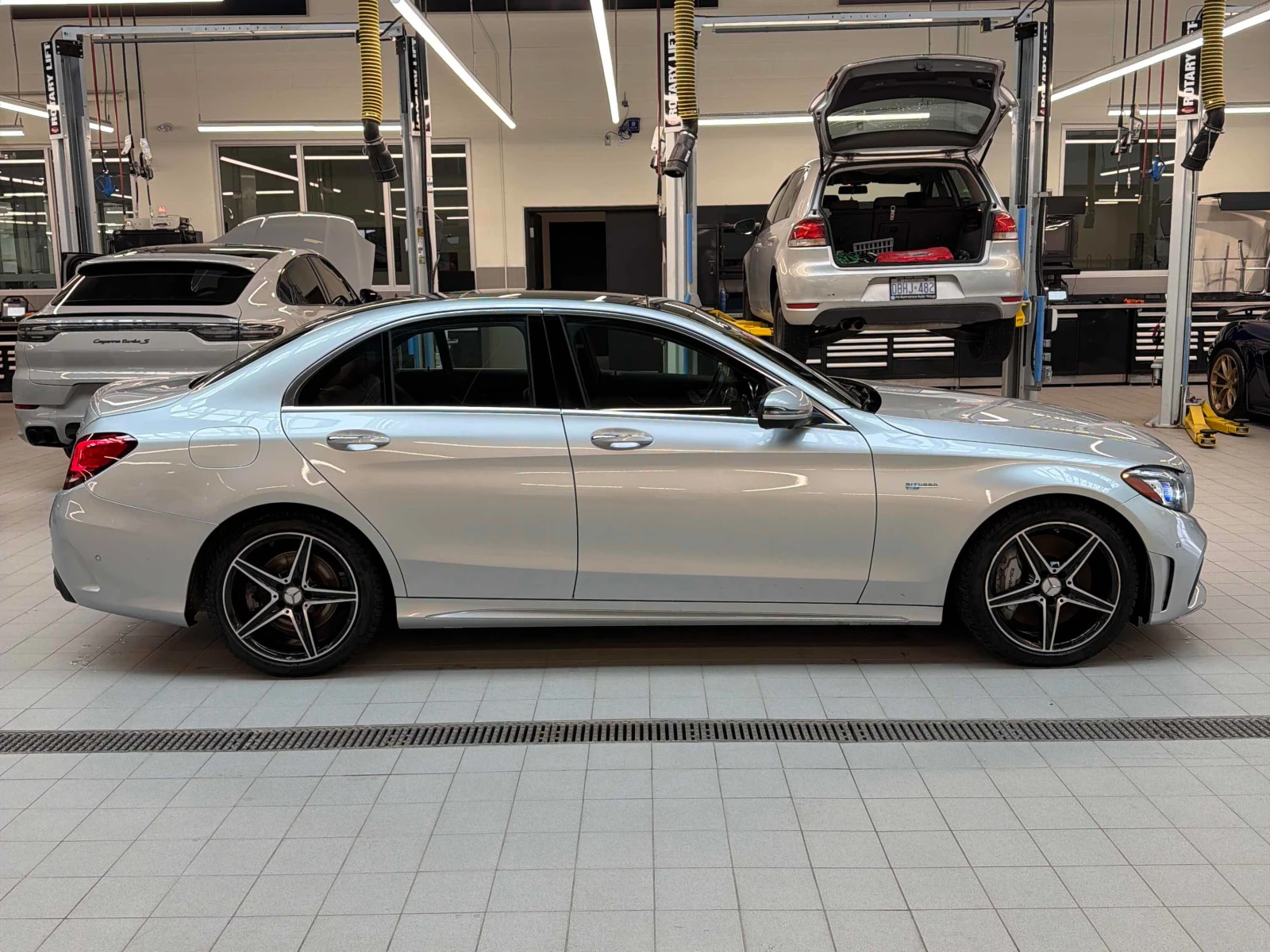 Mercedes-Benz C 43 AMG FACE * HEAD UP * BURMESTER * , снимка 4 - Автомобили и джипове - 54140829