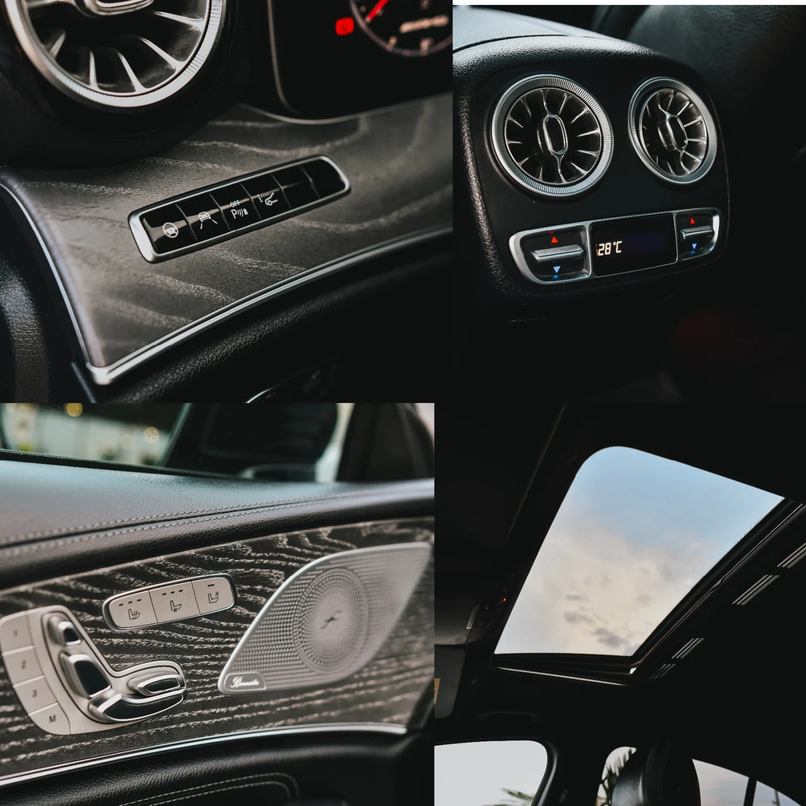 Mercedes-Benz CLS 400 * ПОДГРЕВ * ОБДУХВАНЕ * BURMESTER * 360 camera * F, снимка 13 - Автомобили и джипове - 55949735