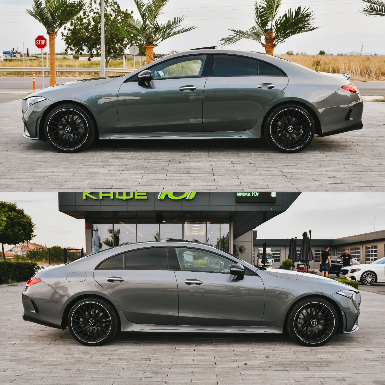 Mercedes-Benz CLS 400 * ПОДГРЕВ * ОБДУХВАНЕ * BURMESTER * 360 camera * F, снимка 4 - Автомобили и джипове - 55949735